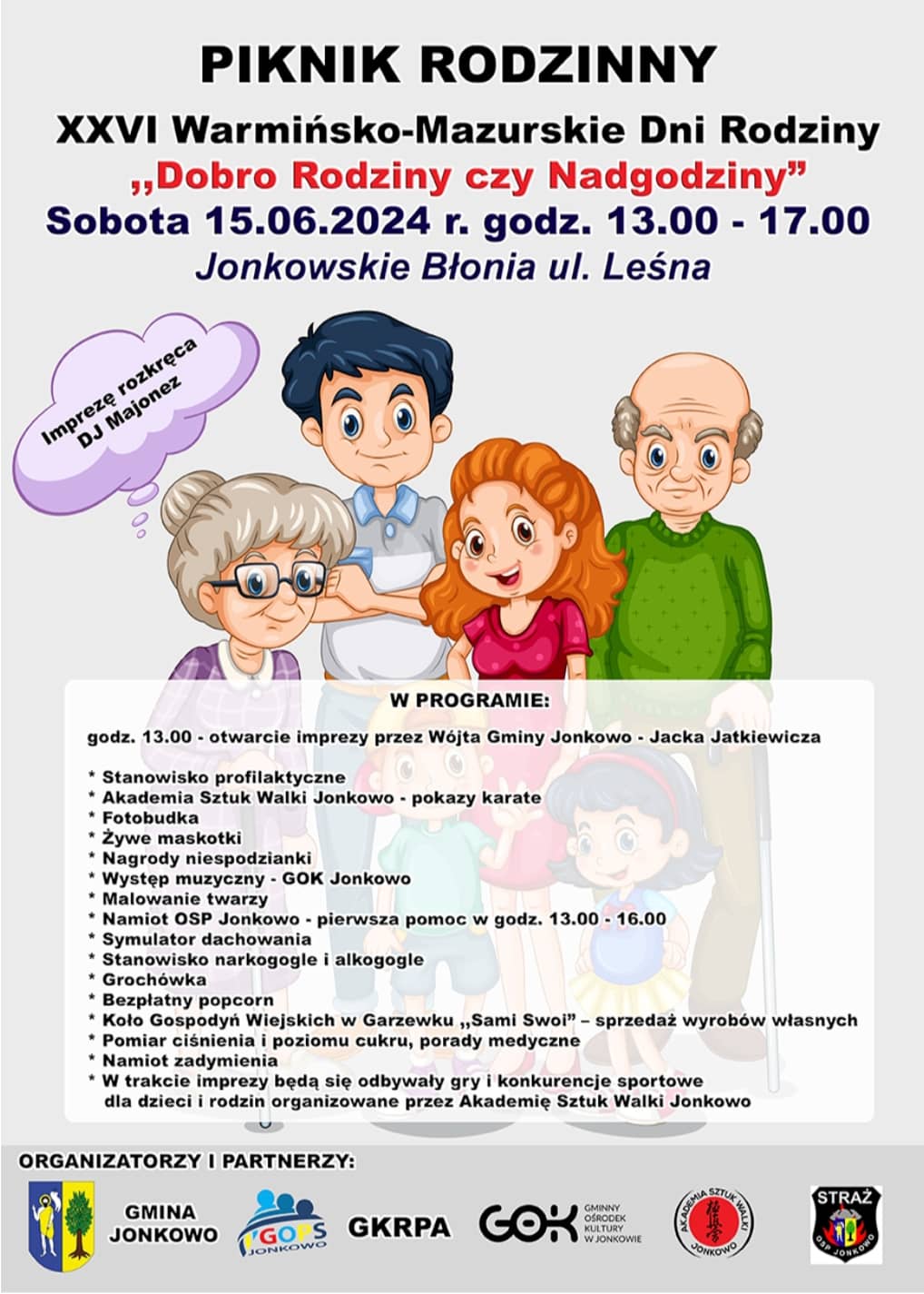 Plakat o treści jak w załączniku poniżej.